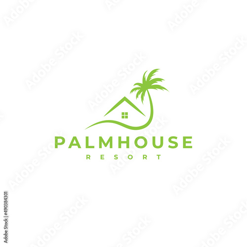palm house creative logo design