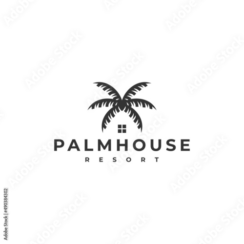 palm house creative logo design
