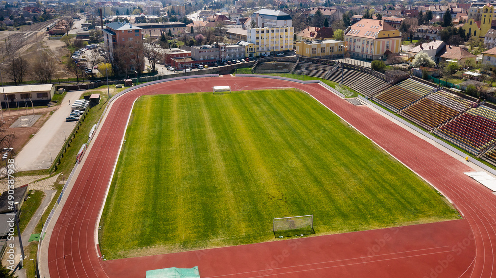 Fototapeta premium running track in the stadium