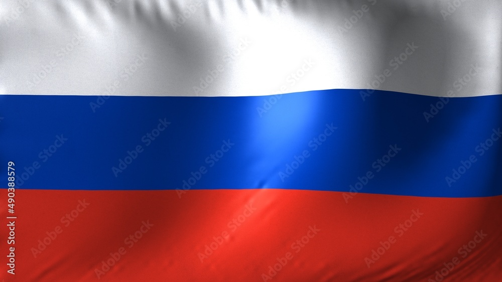 National flag of Russia. Russian flag waving against background. National flag of Russia. Russian flag waving against background.