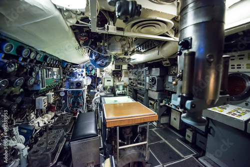 Inside a Submarine in Milan, Italy. photo