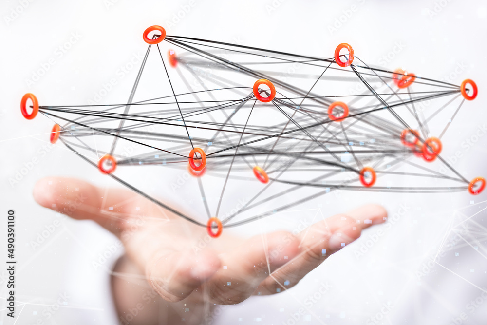 conference Digital Network and data concept 3d conference Digital Network and data concept 3d