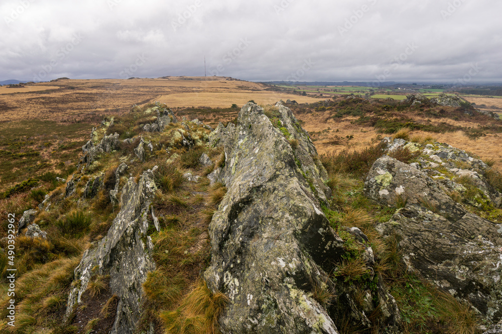 Les monts d'arrée en Bretagne