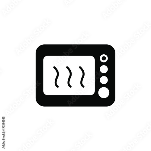 microwave oven icons symbol vector elements for infographic web