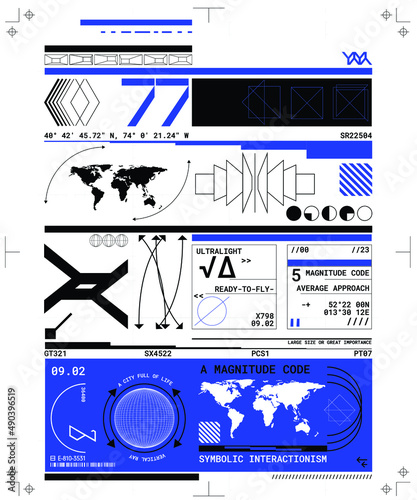 UTILITY GRAPHIC SET, MUNDANE GRAPHIC