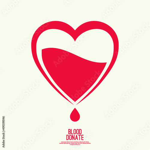 Vector icon of red heart