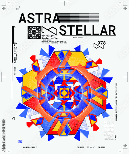 MULTI COLOR CREATIVE POSTER SET