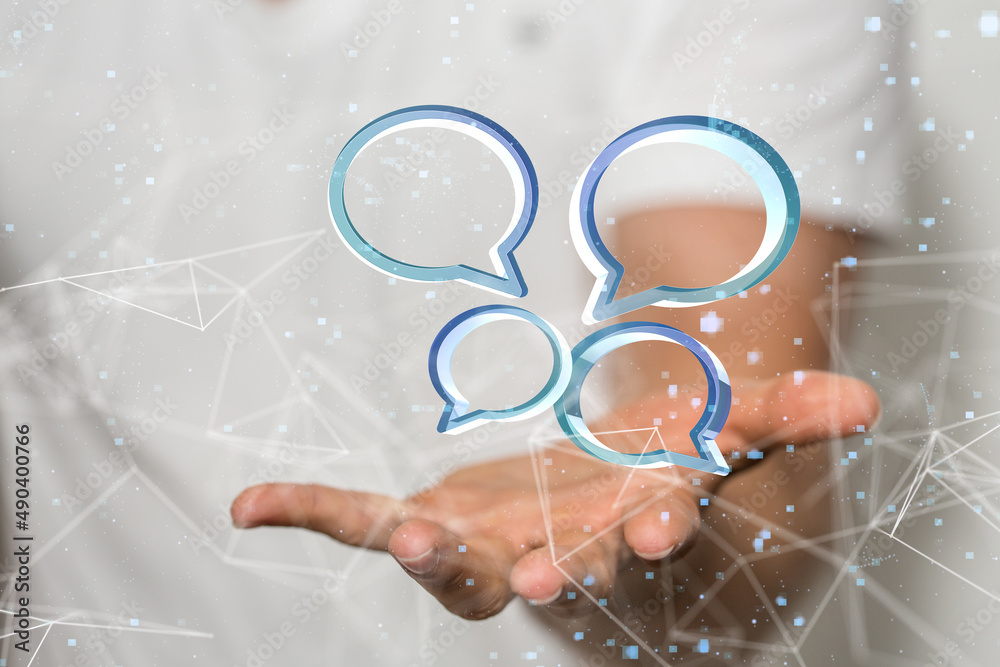 speaking bubble communication conference Digital Network speaking bubble communication conference Digital Network