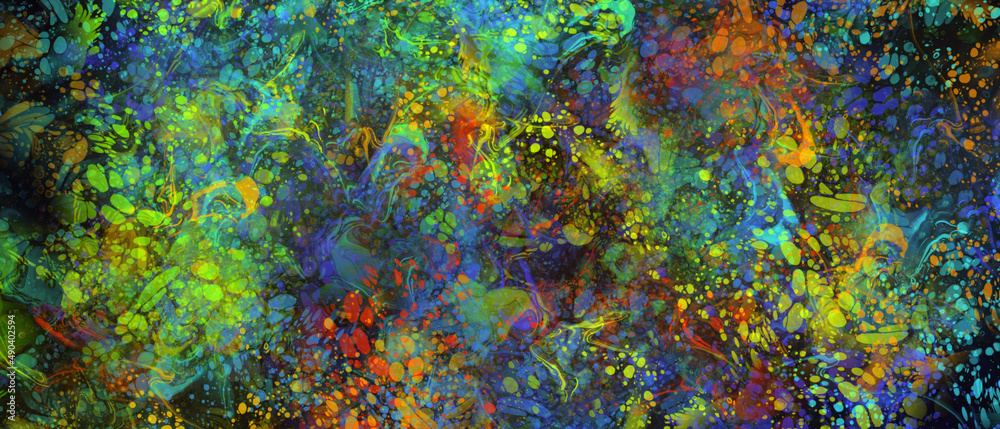 Colorful paint splash grunge background Colorful paint splash grunge background