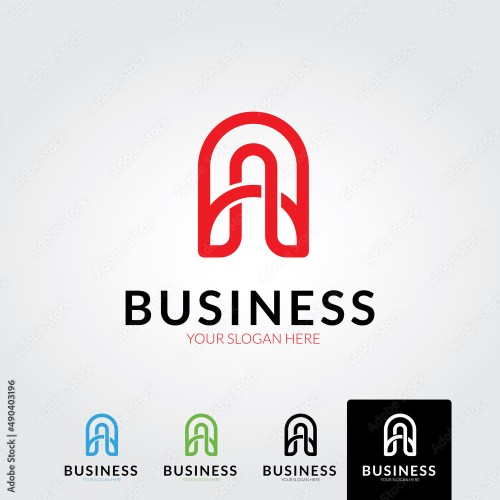 Minimal letter a logo template - vector Minimal letter a logo template - vector