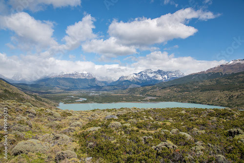 Patagonia mountain range              photo