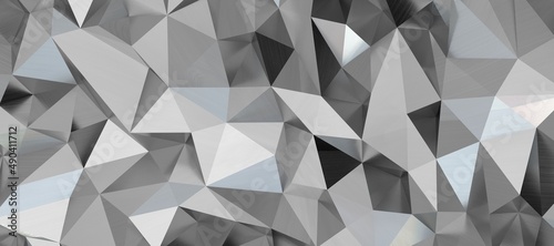 shape. Distorted low poly backdrop with sharp lines.
