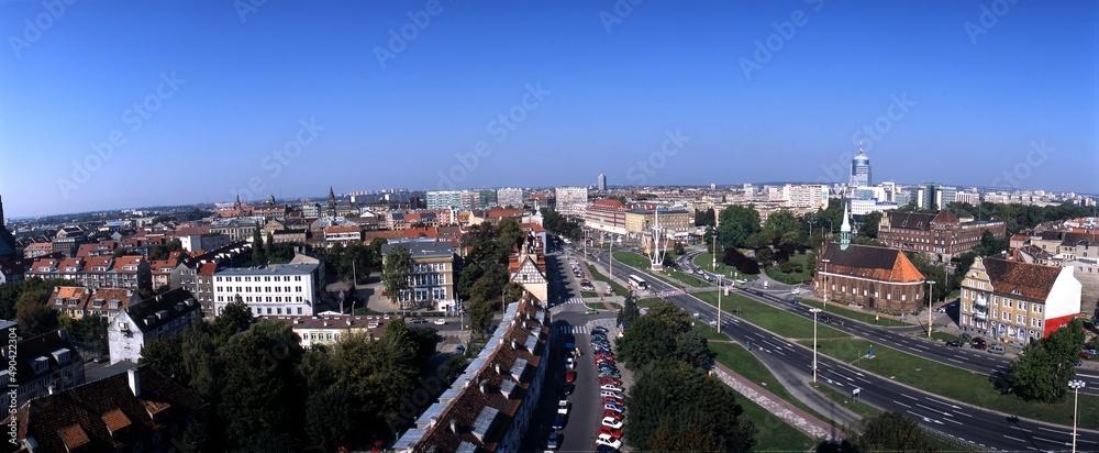 Stettin, Blick vom Schloßturm
