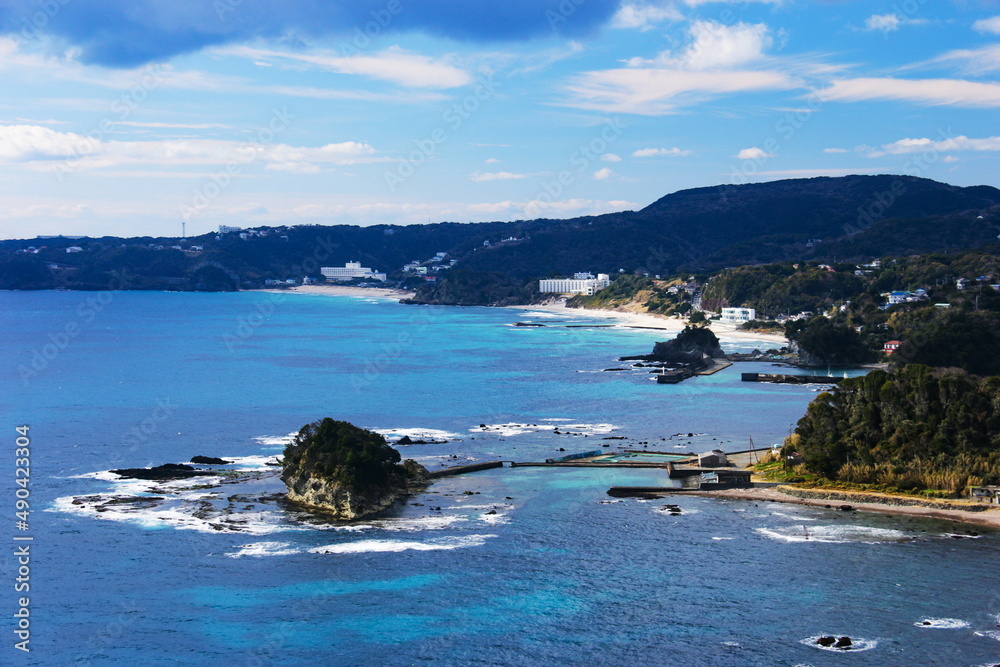 冬の南伊豆　下田白浜の絶景