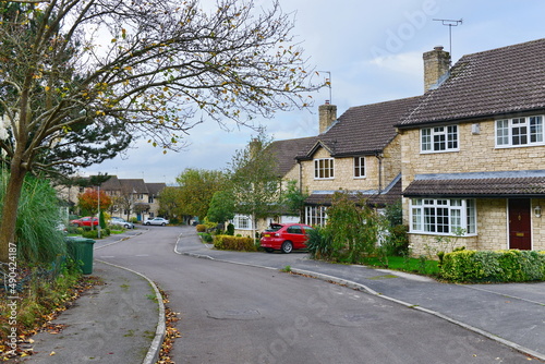 View of houses on a residential estate