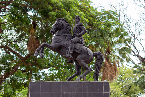 Photos statue Simon Bolivar Venezuela