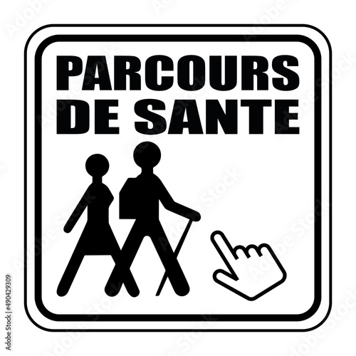 Logo parcours de santé.