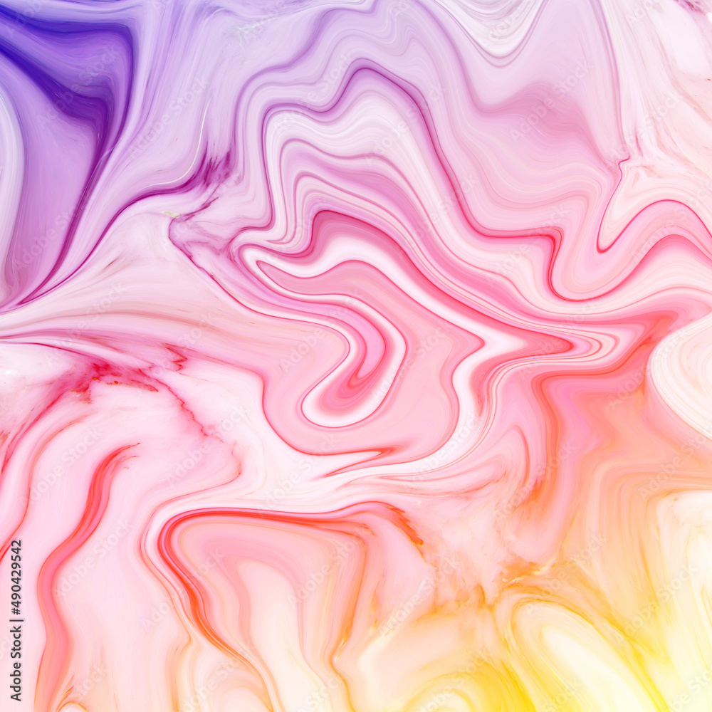 Abstract background with liquid paint. Marble texture creative. Grunge backdrop. colorful marble background.