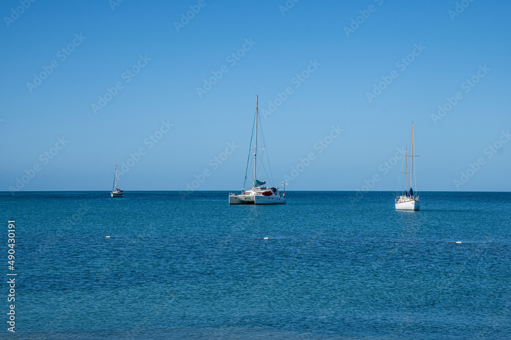 Yachts Beach Boqueron Puerto Rico