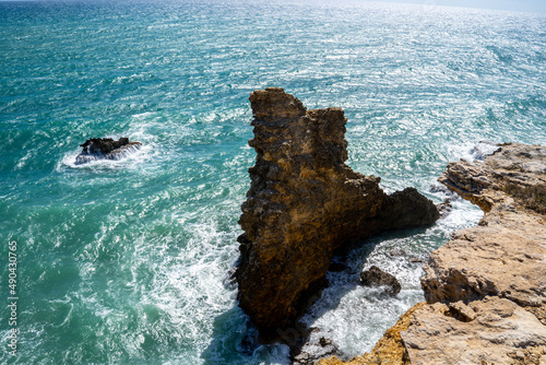 Fototapeta Naklejka Na Ścianę i Meble -  Cabo Rojo Cliff Puerto Rico