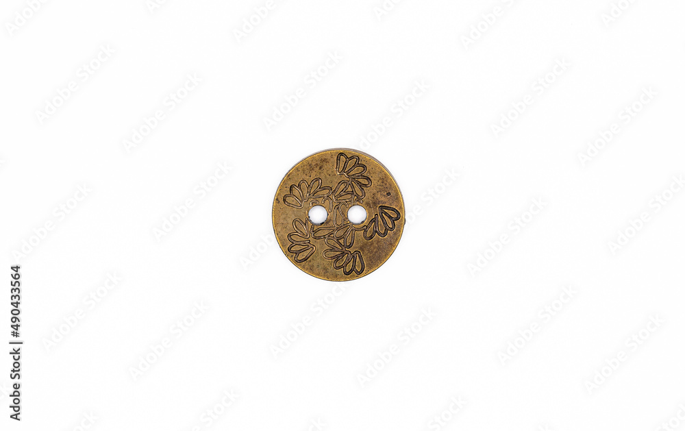 Retro button on a white background. each is filmed separately. Isolate Retro button on a white background. each is filmed separately. Isolate