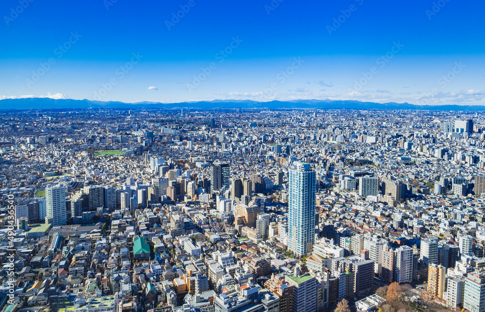 東京シティビュー　都庁から西方面を眺望