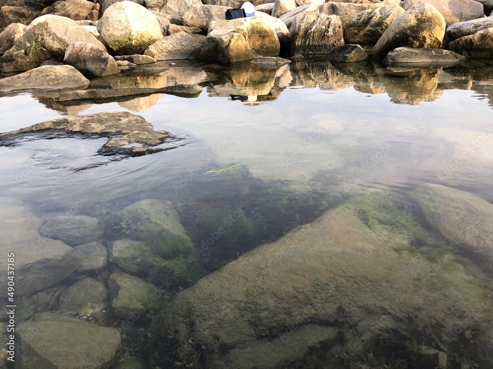 river in the mountains