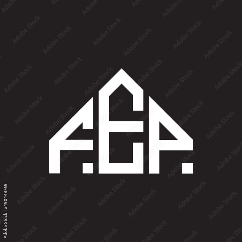 FEP letter logo design on black background. FEP creative initials letter logo concept. FEP letter design. FEP letter logo design on black background. FEP creative initials letter logo concept. FEP letter design.