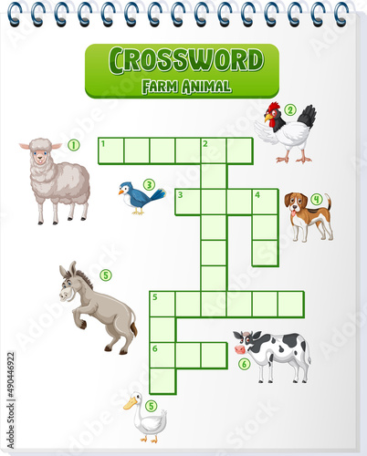 Matching Farm animal shadow worksheet