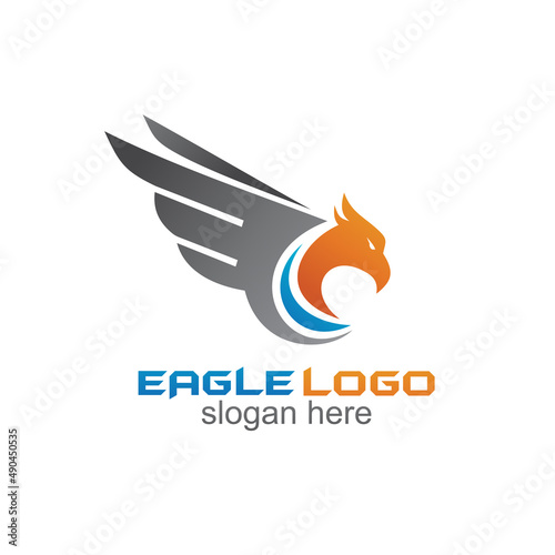 Free Download Eagle Logo Vector - GFXLoad