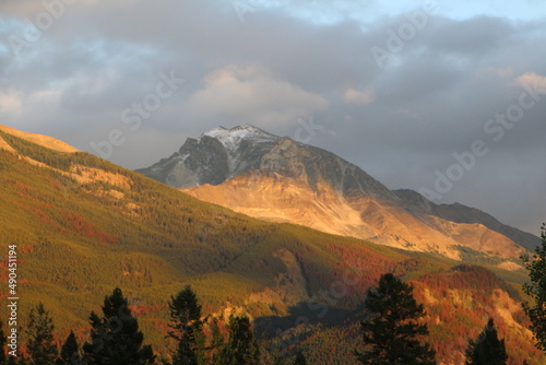 Sunset On the Mountain, Jasper National Park, Alberta