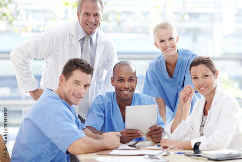 Dedicated to your health and wellbeing. A team of happy medical professionals.