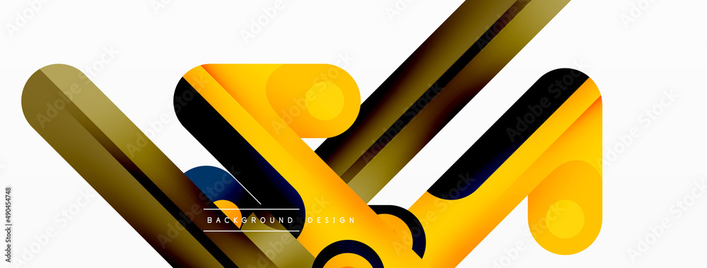 Lines geometric creative abstract background. Bright color line composition for wallpaper, banner, background or landing Lines geometric creative abstract background. Bright color line composition for wallpaper, banner, background or landing