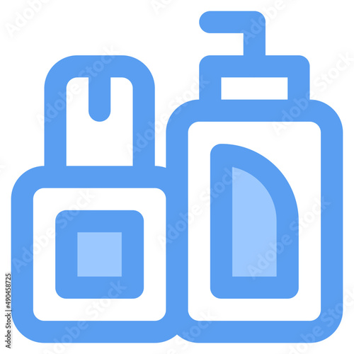 Toiletries icon illustration