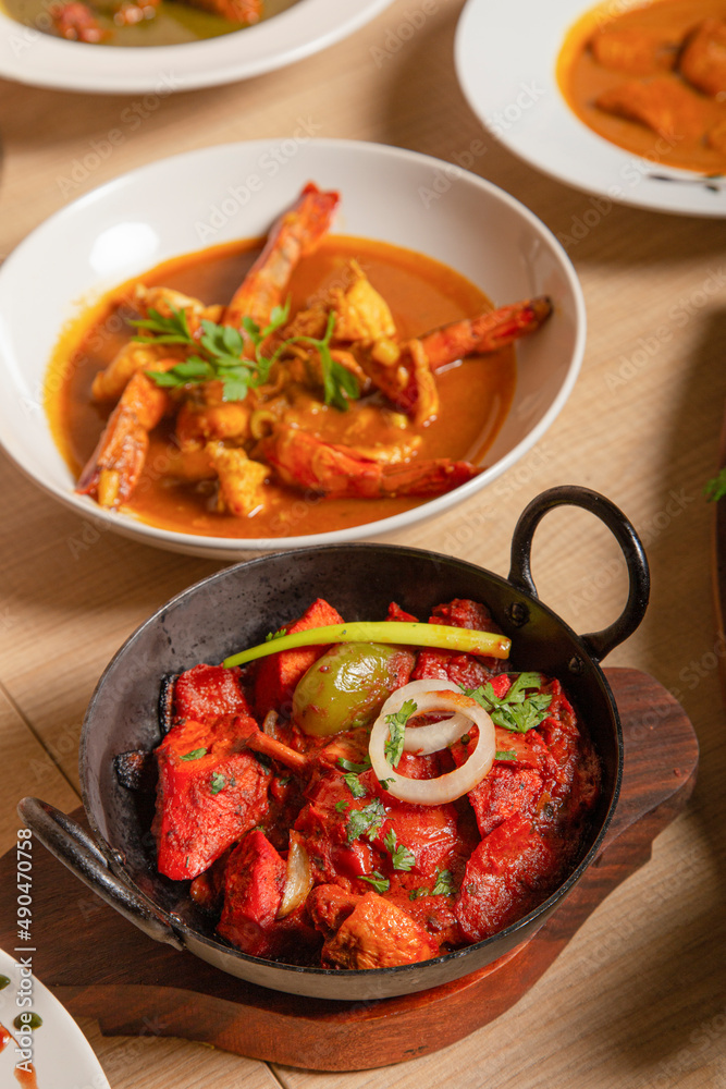 Typical dishes of Indian cuisine Typical dishes of Indian cuisine