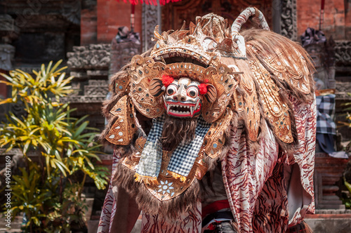Barong is a panther-like creature and character in the Balinese mythology of Bali, Indonesia