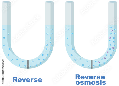 Reverse osmosis desalination plant concept