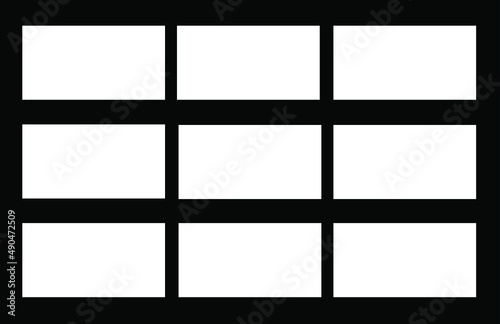 blank activity cards, blank memo cards, blank work cards, blank calendars