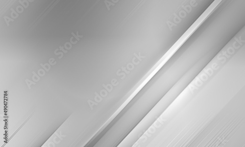 Abstract geometric white and gray color elegant background. illustration