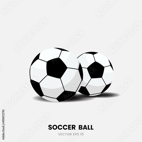 Illustration of a Soccer Ball  Perfect for Additional Images with a Soccer Theme.