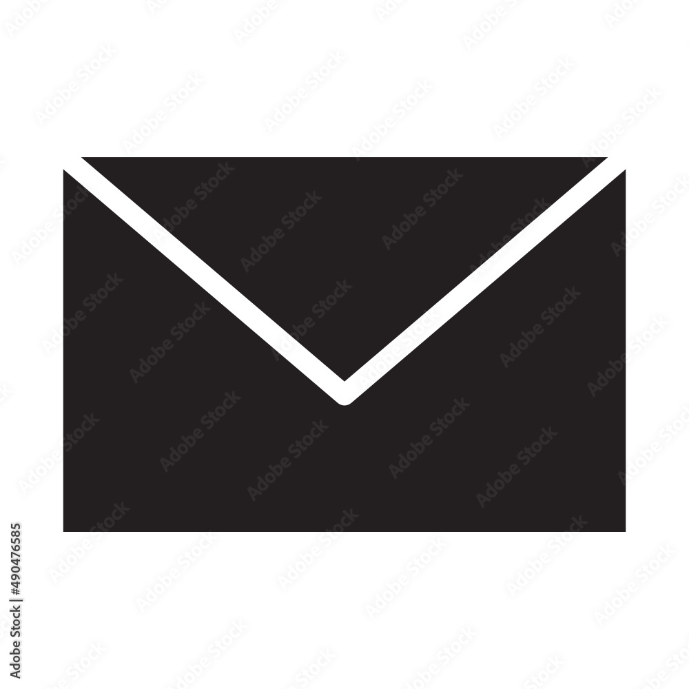 Illustration of Mail design icon Illustration of Mail design icon