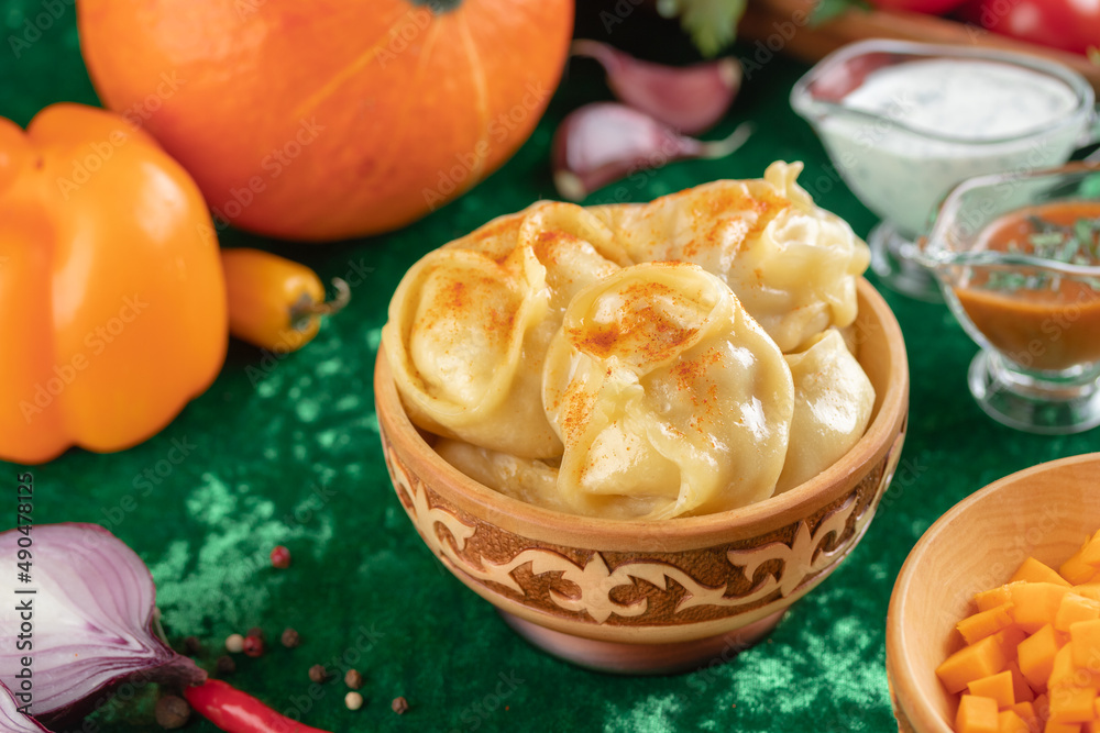 Oriental national traditional dumplings Oriental national traditional dumplings