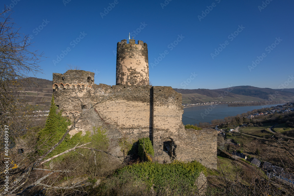 Ruine Burg Fürstenberg März 2022
