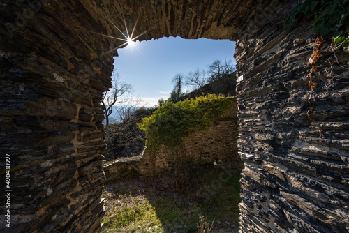 Ruine Burg Fürstenberg März 2022