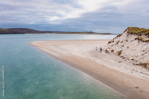 Dooey beach by Lettermacaward in County Donegal - Ireland photo