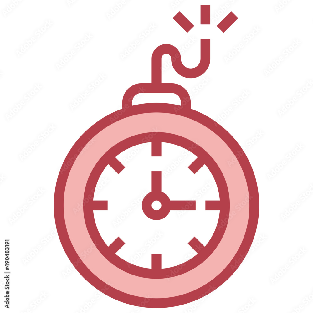 DEADLINE red line icon,linear,outline,graphic,illustration DEADLINE red line icon,linear,outline,graphic,illustration