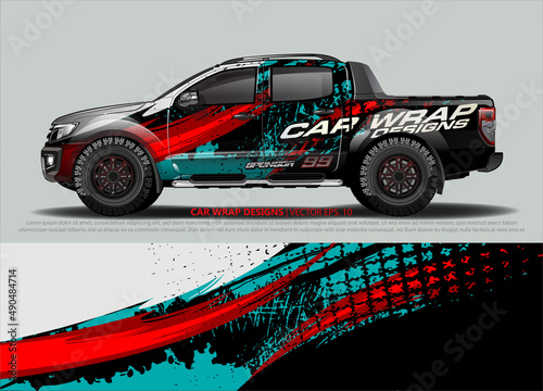 car graphic background vector. abstract lines vector with modern camouflage design concept  for truck and vehicles graphics vinyl wrap