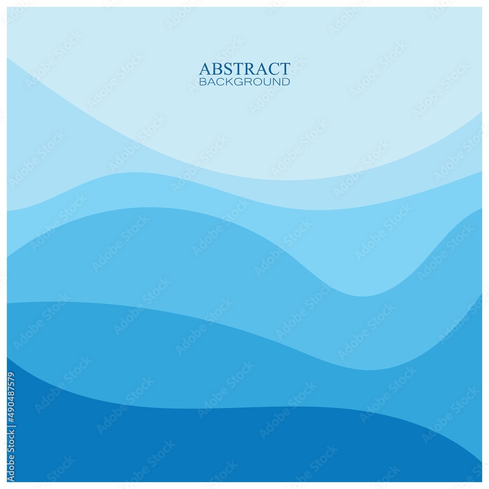 Obraz premium Background abstract Water wave vector illustration design