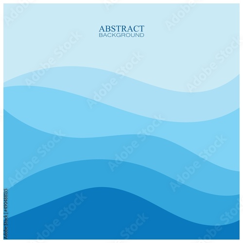 Background abstract Water wave vector illustration design