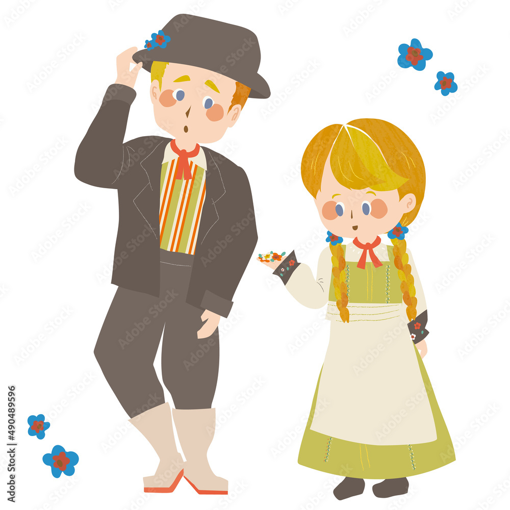 ノルウェーの民族衣装